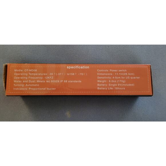 SUNPOW Metal Detector Pinpointer Waterproof Easy-to-Use Model OT-MD08--New! - Picture 7 of 8